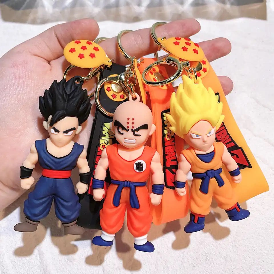 Gadgetshor Cute 3D Key Chain Dragon Ball Z Edition
