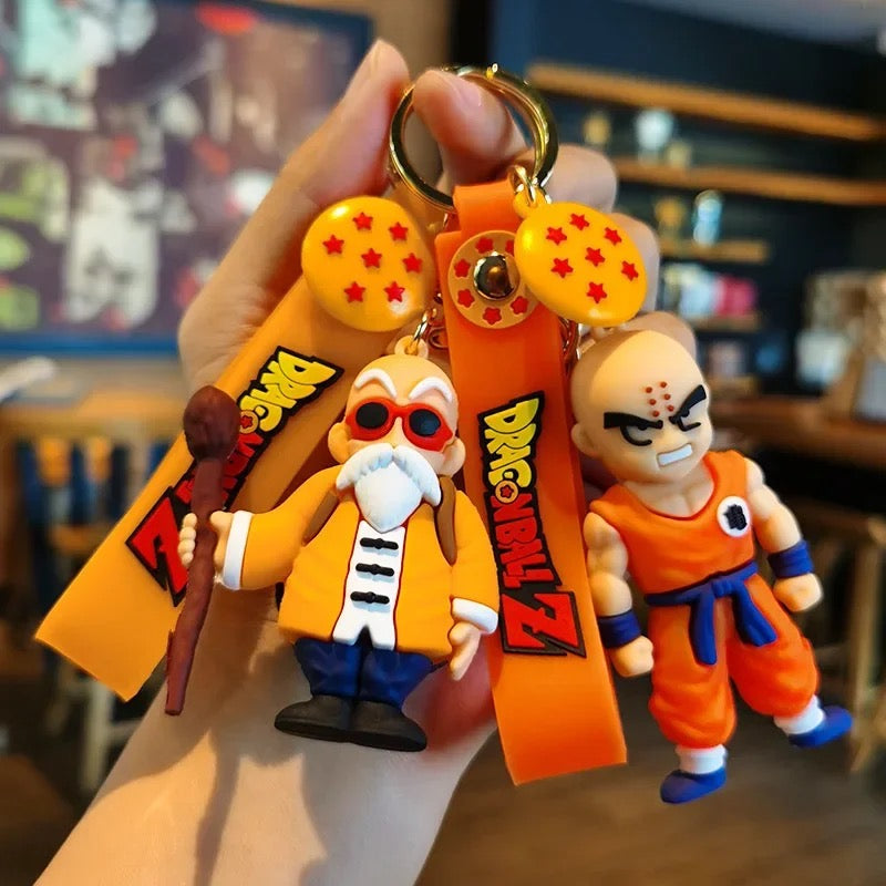 Gadgetshor Cute 3D Key Chain Dragon Ball Z Edition