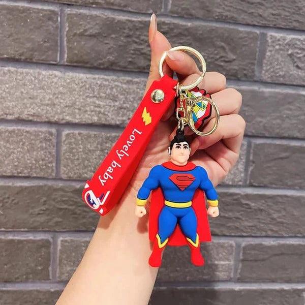 Gadgetshor Cute 3D Key Chain Superheroes