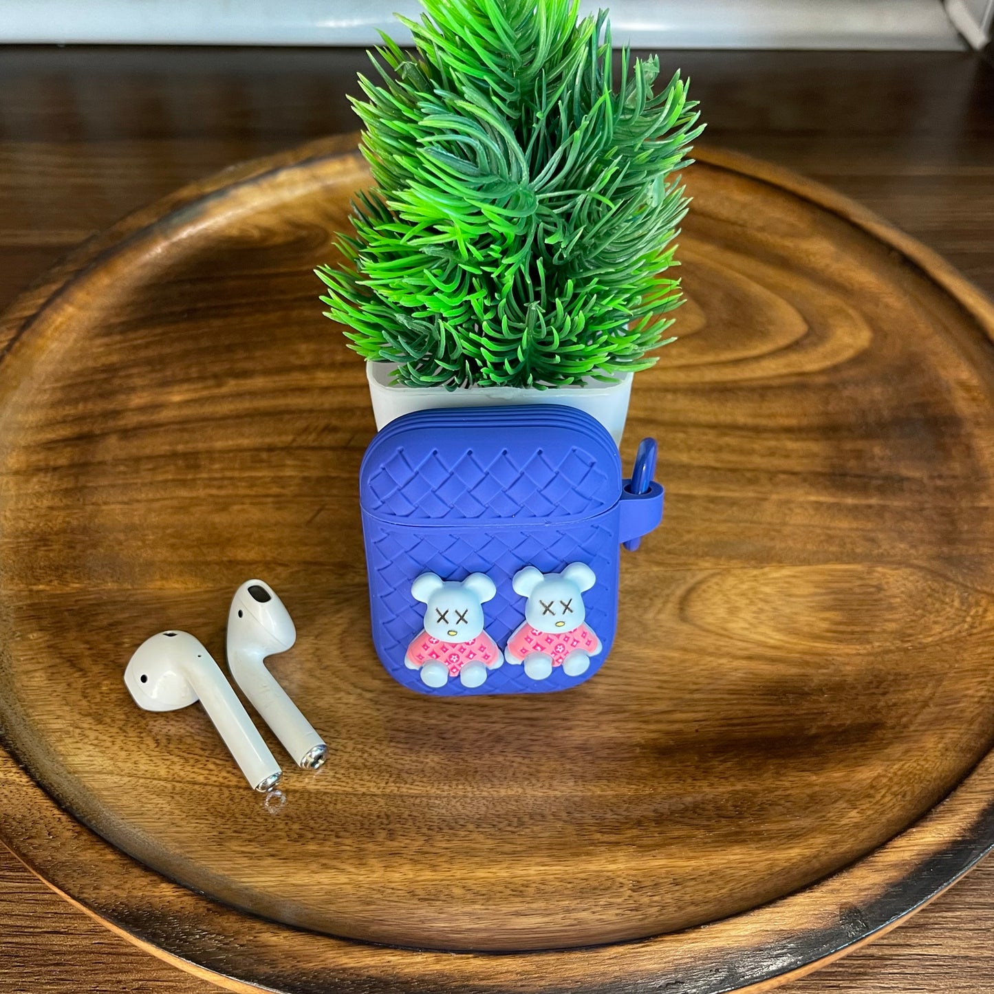 Gadgetshor 3D Silicone Dead Bear Airpods Case Series