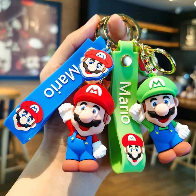 Gadgetshor Cute 3D Key Chain Mario