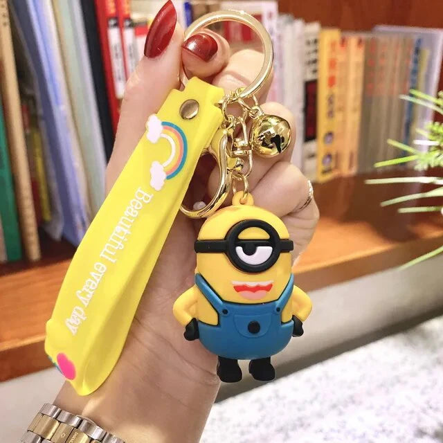 Gadgetshor Cute 3D Key Chain Minion