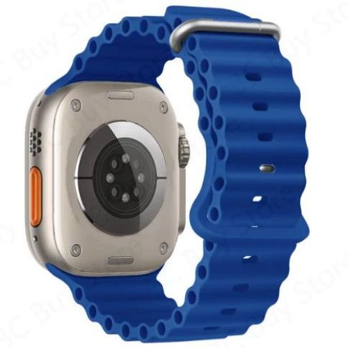 Gadgetshor Silicone Ocean Band Compatible with Apple Watch All Series (Watch Not Included)
