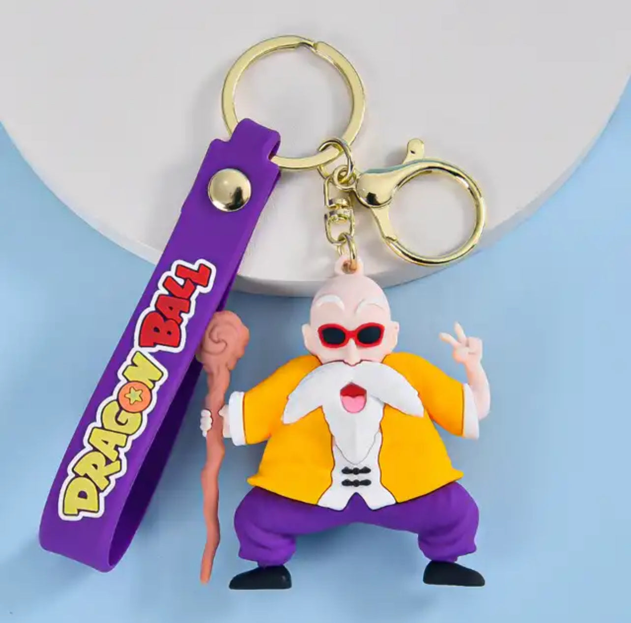 Gadgetshor Cute 3D Key Chain Dragon Ball Z Edition