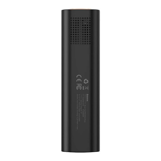 Gadgetshor Baseus Mini Car Compressor Air Pump Tyre Inflator Portable for Cigarette Lighter Socket Black
