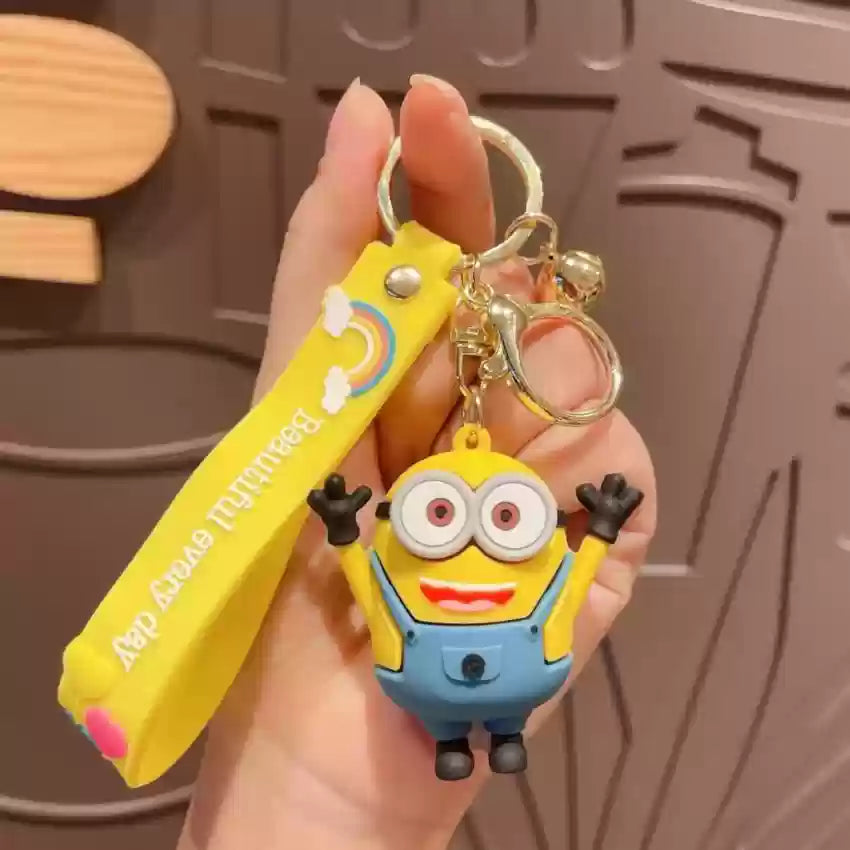 Gadgetshor Cute 3D Key Chain Minion