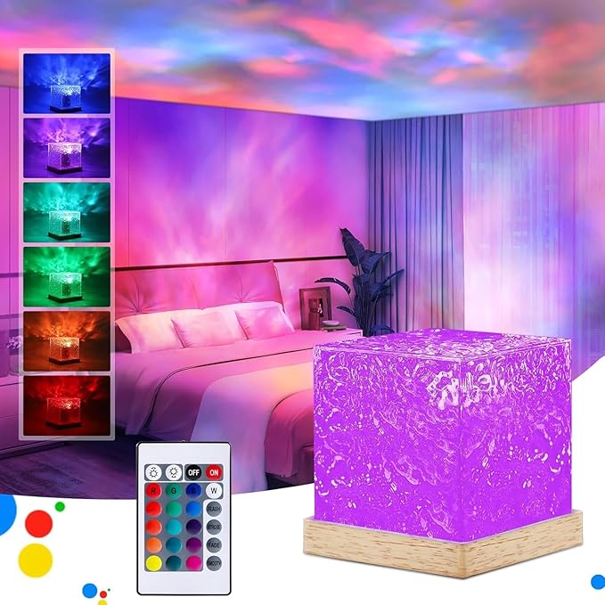 Gadgetshor DreamWave – Ocean Vibes Night Lamp for Magical Evenings 🌊 🌊