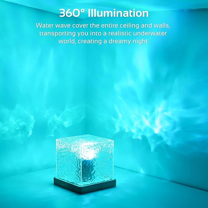 Gadgetshor DreamWave – Ocean Vibes Night Lamp for Magical Evenings 🌊 🌊