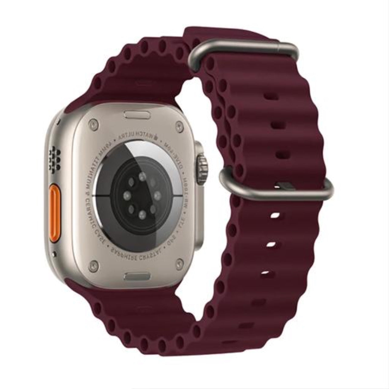 Gadgetshor Silicone Ocean Band Compatible with Apple Watch All Series (Watch Not Included)