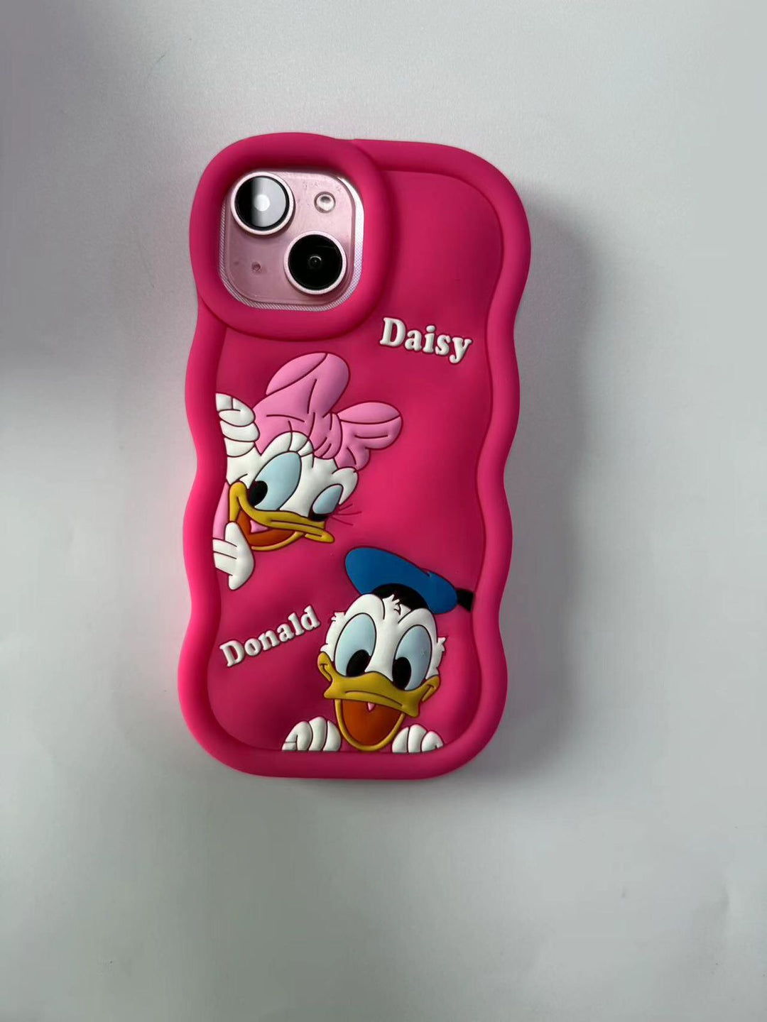 Gadgetshor 3D Silicone Daisy & Donald Cases for iPhone