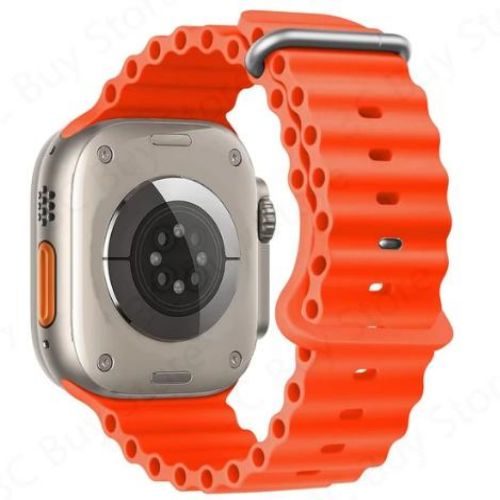 Gadgetshor Silicone Ocean Band Compatible with Apple Watch All Series (Watch Not Included)