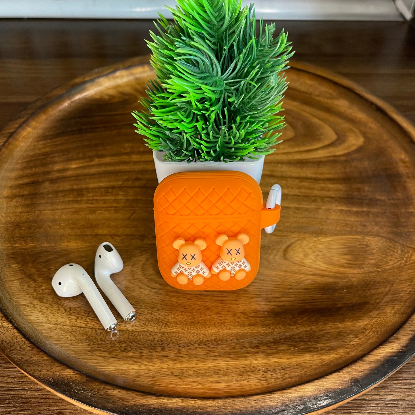 Gadgetshor 3D Silicone Dead Bear Airpods Case Series