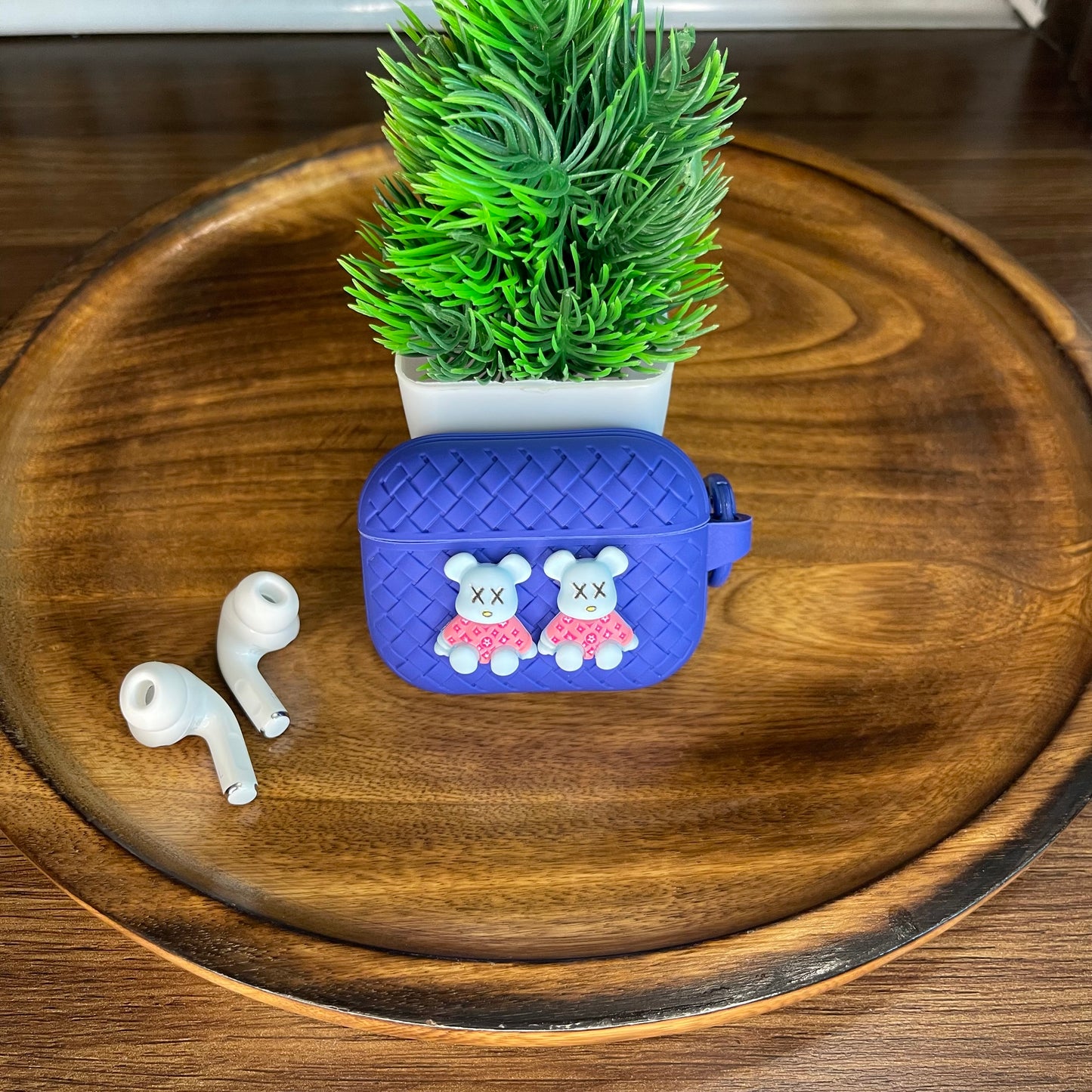 Gadgetshor 3D Silicone Dead Bear Airpods Case Series