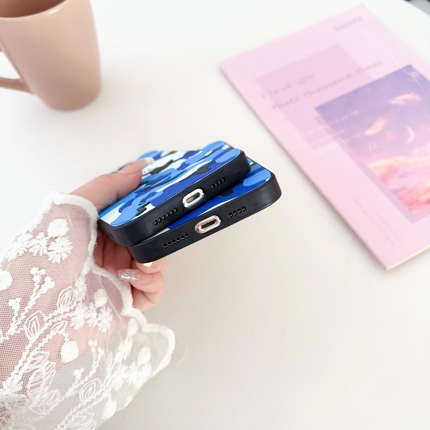 Gadgetshor 3D Silicone the North Face Series Back Case for iPhone