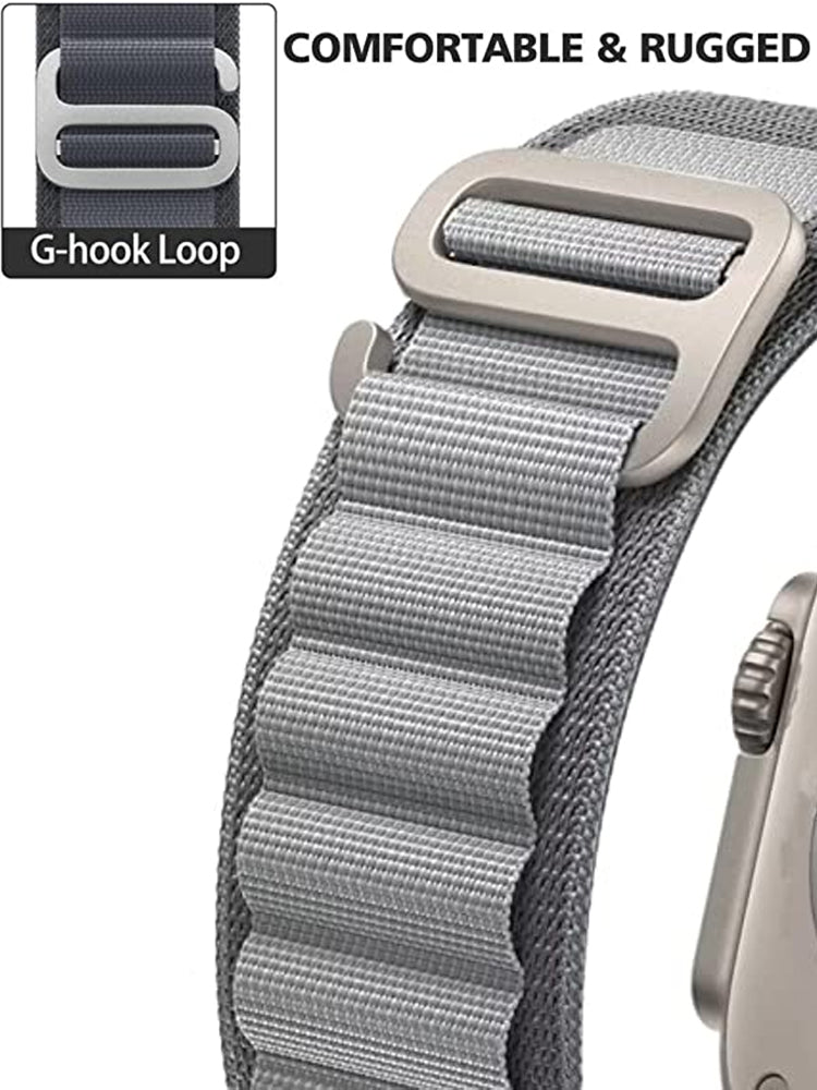 Gadgetshor Alpine Loop Compatible with Apple Watch All Series (Watch Not Included)