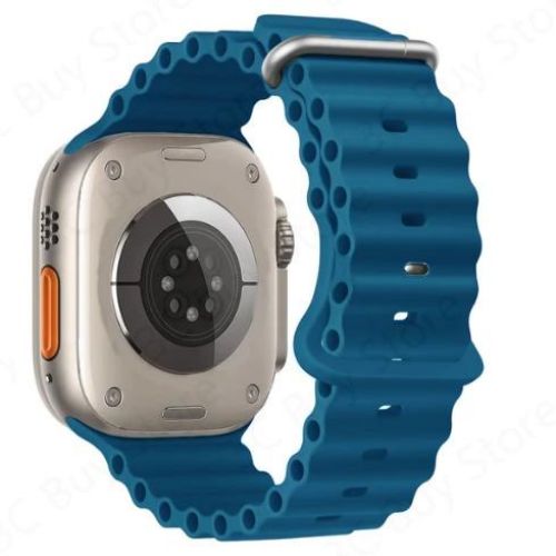 Gadgetshor Silicone Ocean Band Compatible with Apple Watch All Series (Watch Not Included)