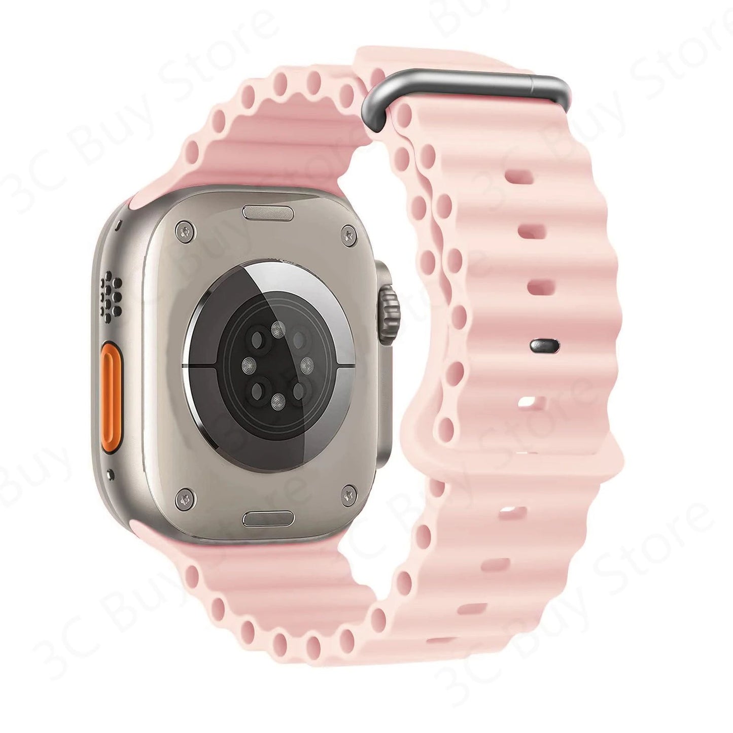 Gadgetshor Silicone Ocean Band Compatible with Apple Watch All Series (Watch Not Included)