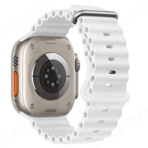Gadgetshor Silicone Ocean Band Compatible with Apple Watch All Series (Watch Not Included)
