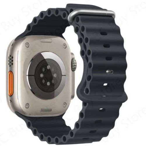 Gadgetshor Silicone Ocean Band Compatible with Apple Watch All Series (Watch Not Included)