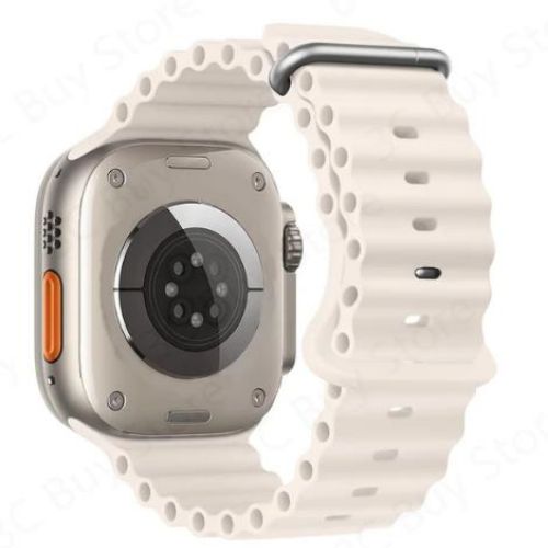 Gadgetshor Silicone Ocean Band Compatible with Apple Watch All Series (Watch Not Included)