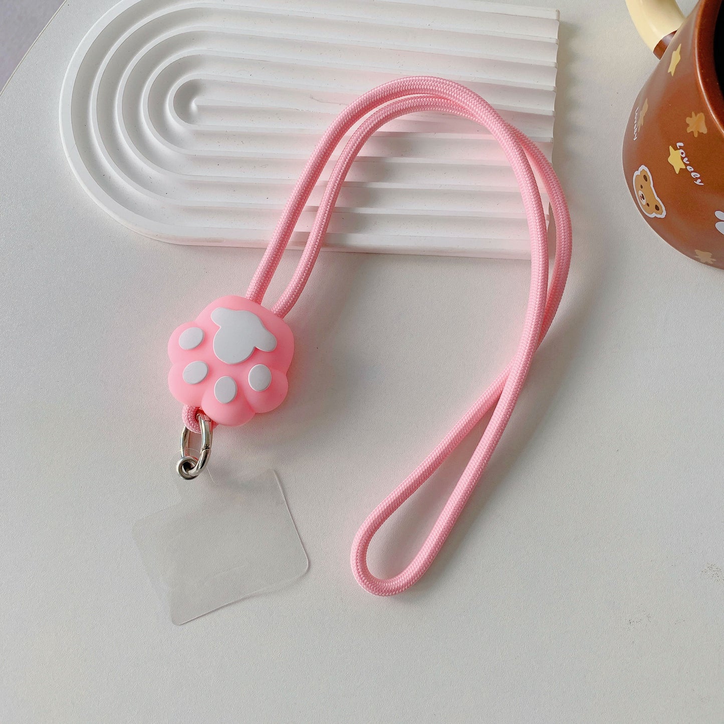 Gadgetshor 3D Cute Cartoon Crossbody Mobile Phone Lanyard - Adorable and Functional Hands-Free Accessory