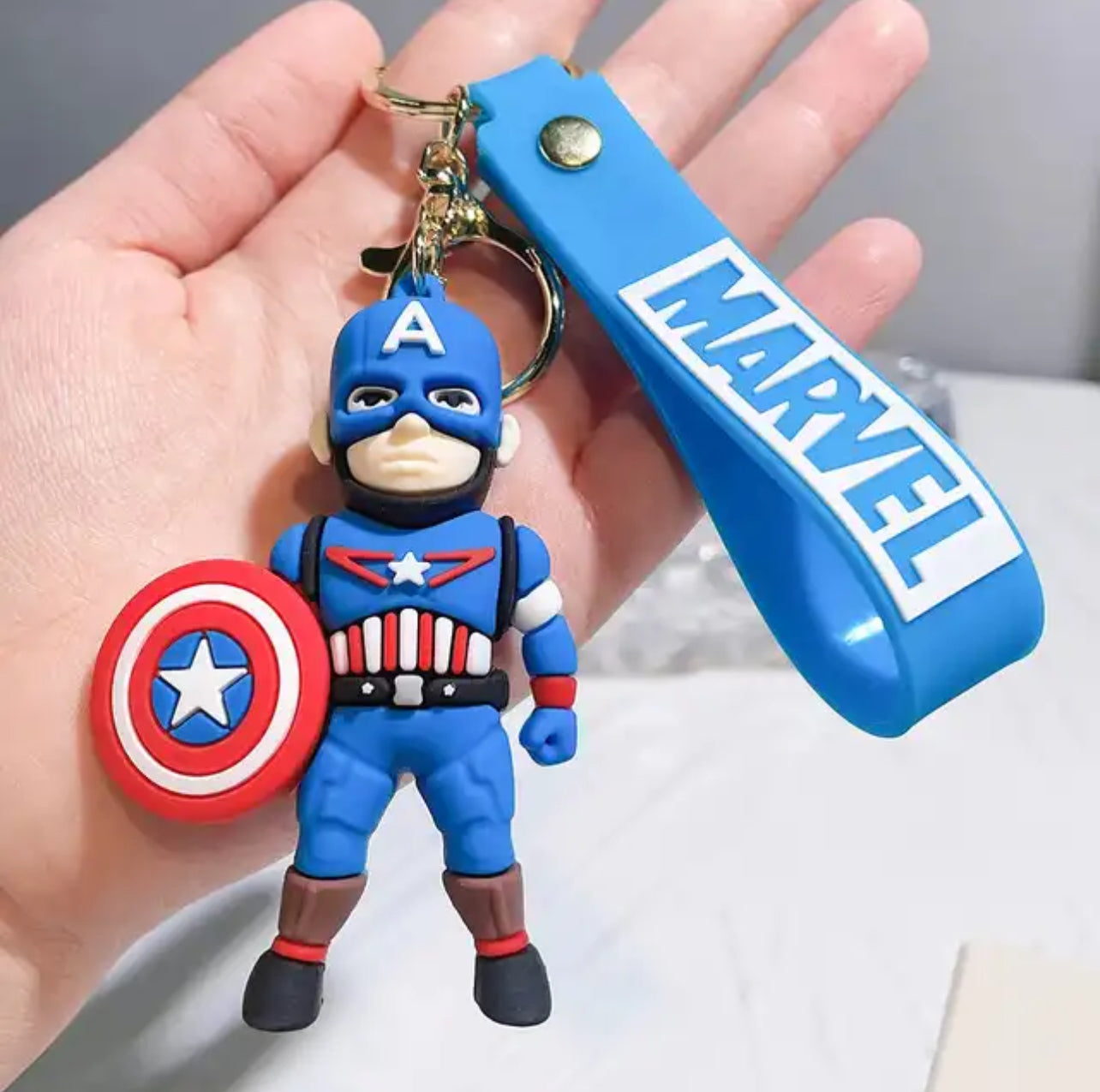Gadgetshor Cute 3D Key Chain Superheroes