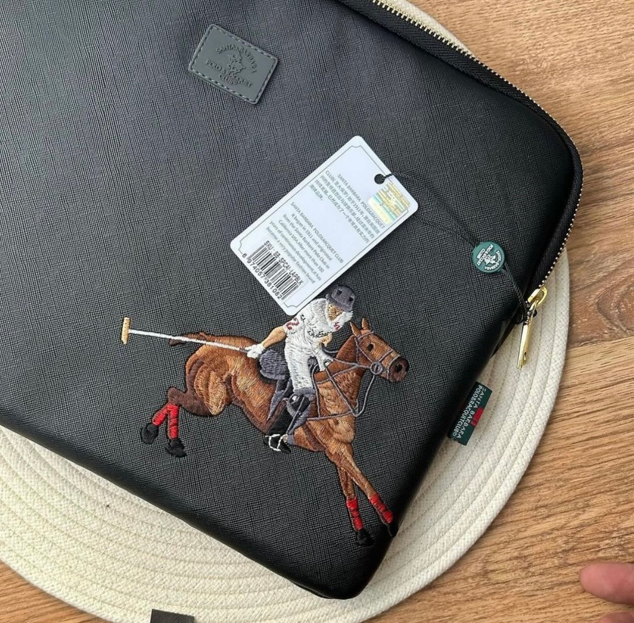 Gadgetshor x Santabarbara Polo Racquet Laptop & Tablet Sleeve 13 inches