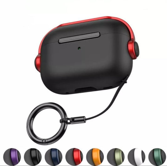 Gadgetshor Creative Airpods Locking Case with Lanyard Clasp.