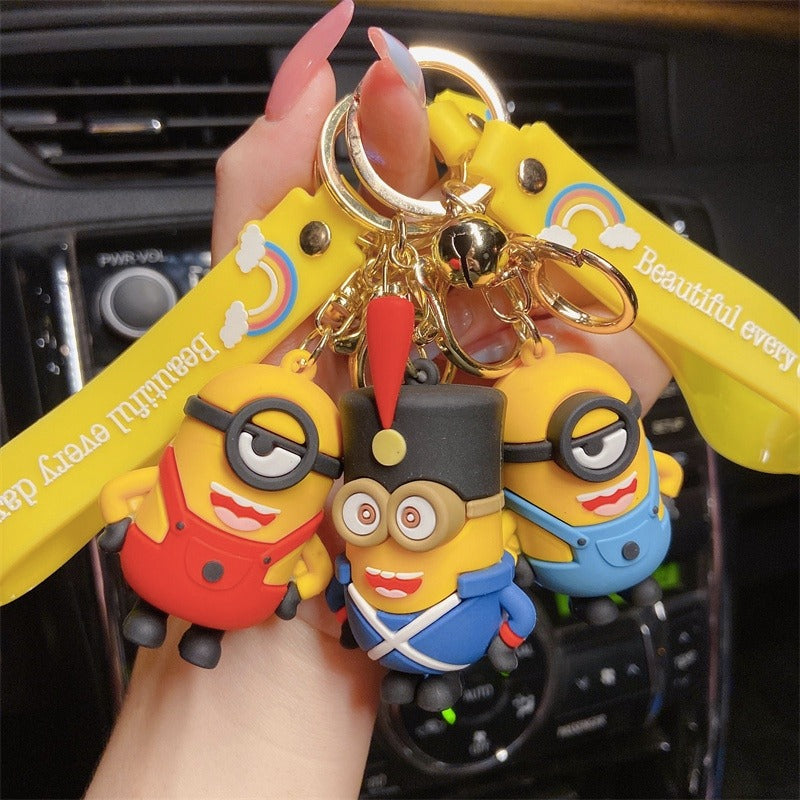 Gadgetshor Cute 3D Key Chain Minion