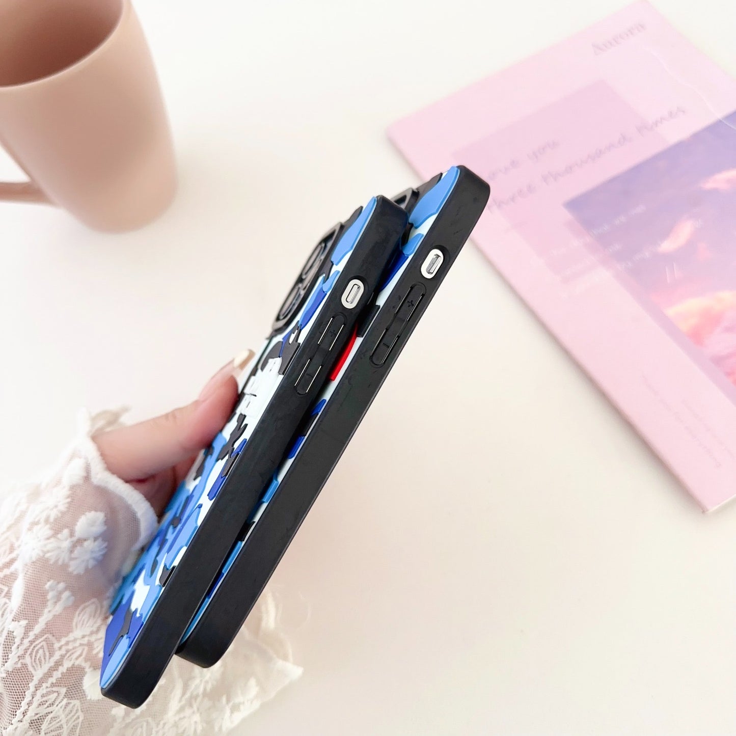 Gadgetshor 3D Silicone the North Face Series Back Case for iPhone