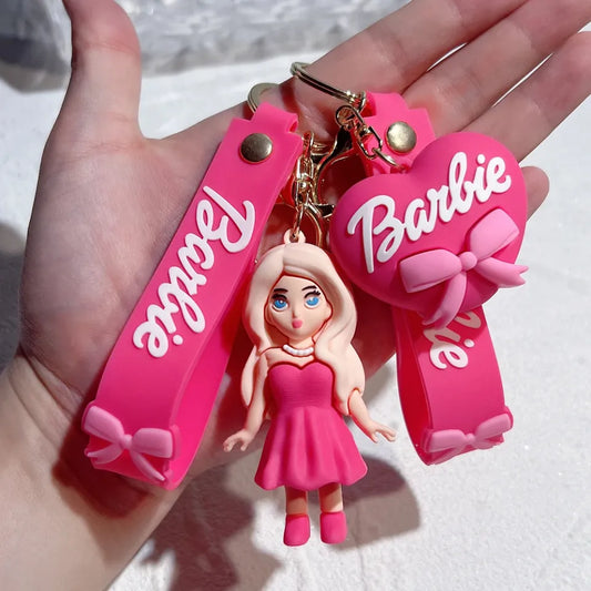 Gadgetshor Cute 3D Key Chain Barbie