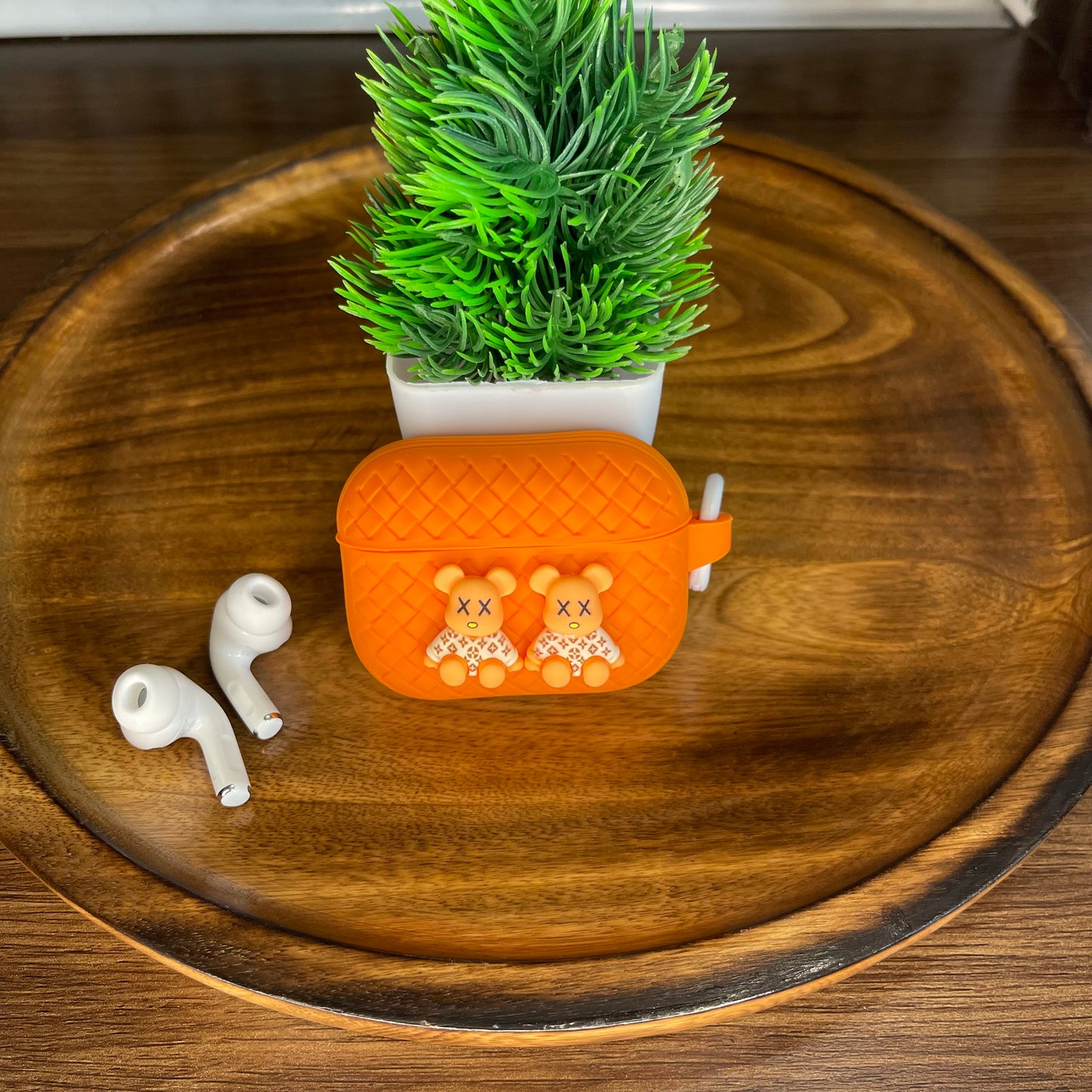 Gadgetshor 3D Silicone Dead Bear Airpods Case Series