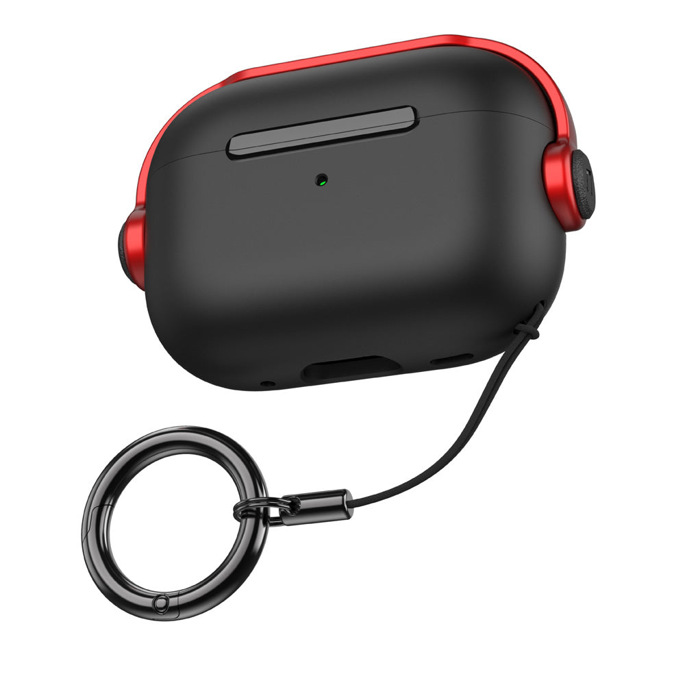 Gadgetshor Creative Airpods Locking Case with Lanyard Clasp.