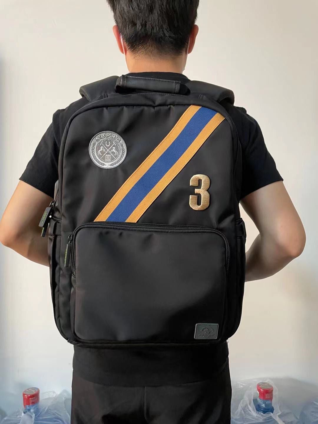 Gadgetshor x Santabarbara Polo Racquet 3 Bagpack