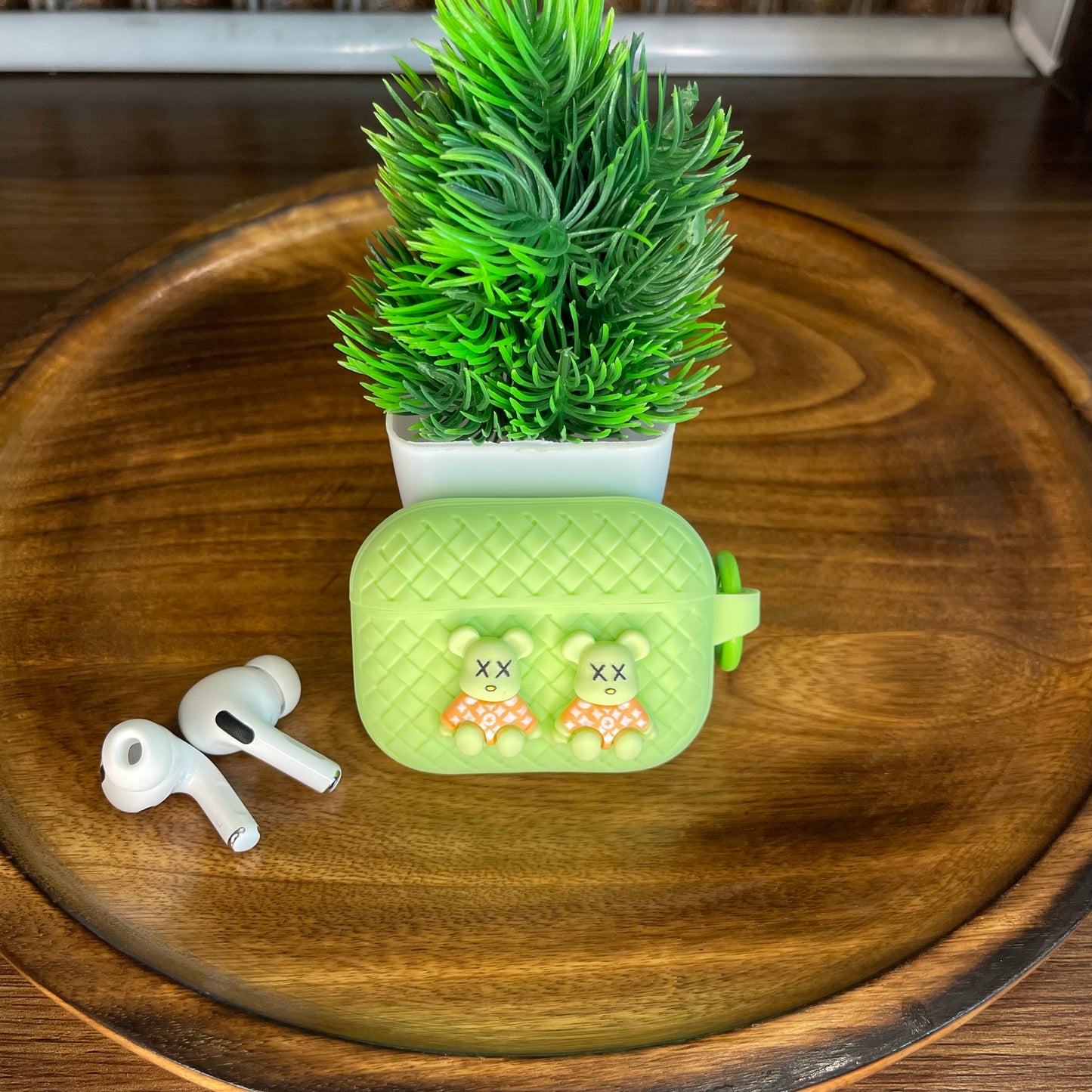 Gadgetshor 3D Silicone Dead Bear Airpods Case Series