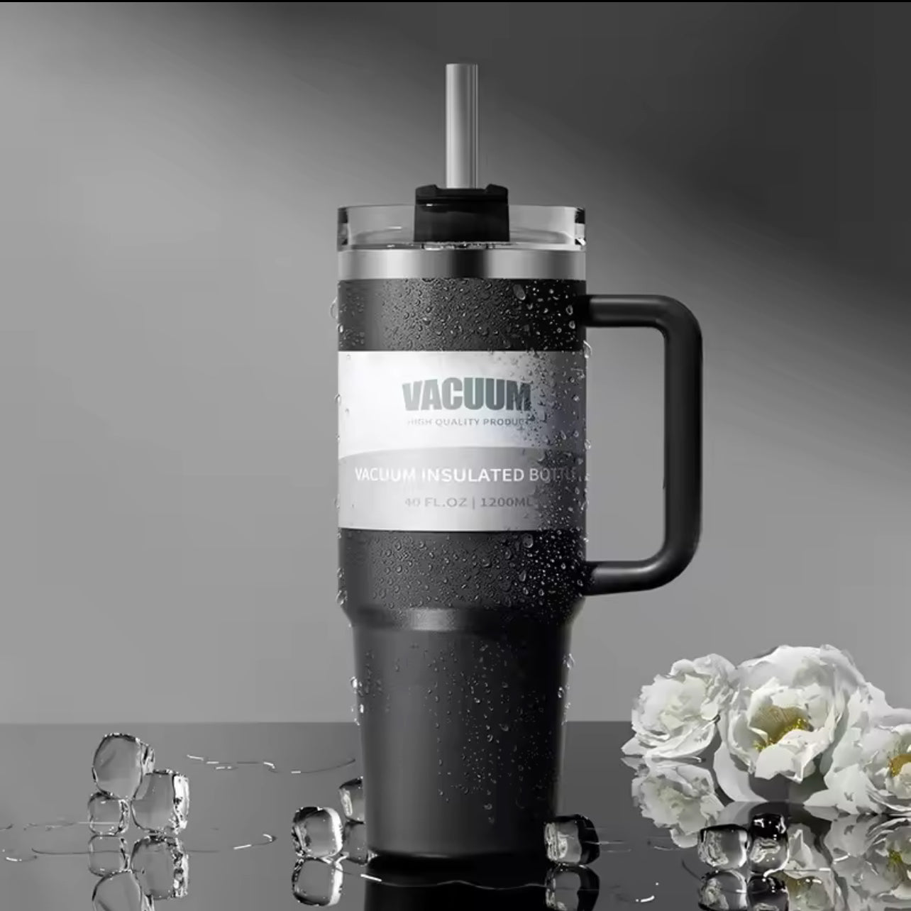 🧊 Gadgetshor 1200ml Insulated Water Tumbler 🥤 | Leak-Proof & Durable 💪 | Keeps Drinks Hot 🔥 & Cold ❄️ for Hours | Stainless Steel 💧