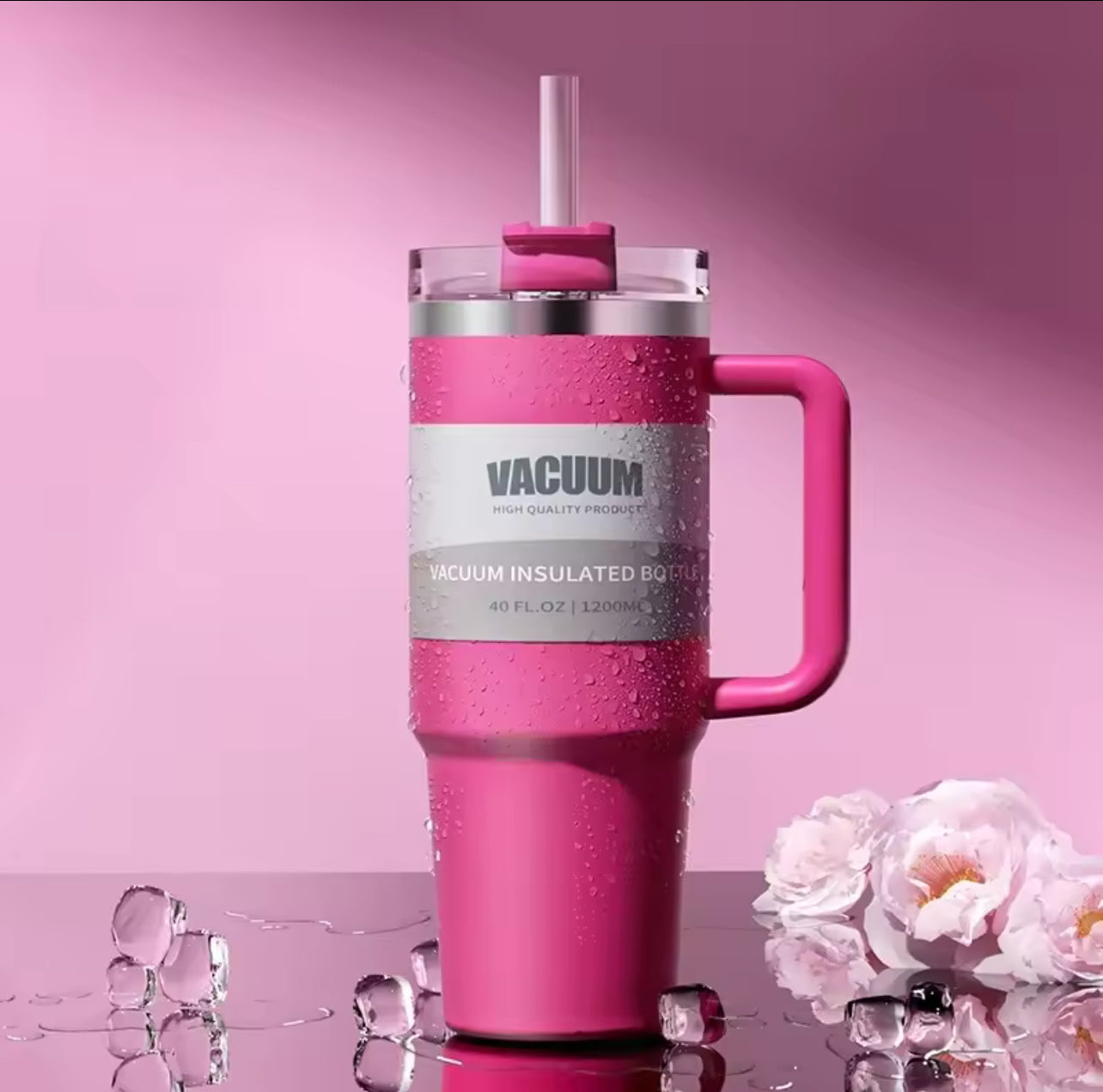 🧊 Gadgetshor 1200ml Insulated Water Tumbler 🥤 | Leak-Proof & Durable 💪 | Keeps Drinks Hot 🔥 & Cold ❄️ for Hours | Stainless Steel 💧