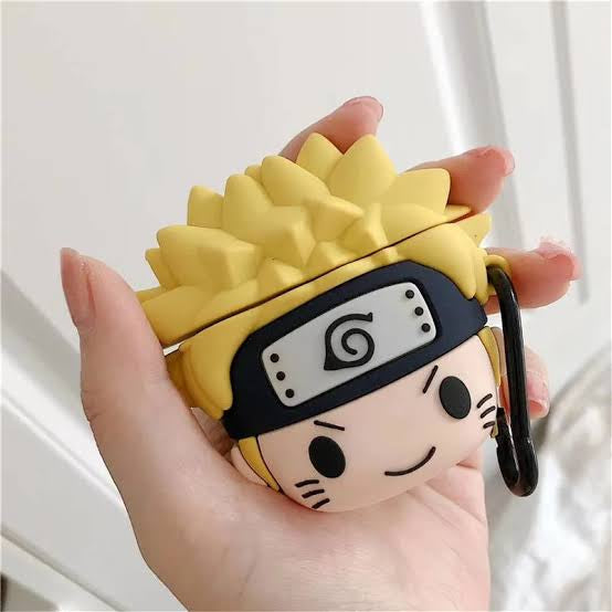 GADGETSHOR 3D SILICONE AIRPODS CASE NARUTO & KAKASHI SERIES