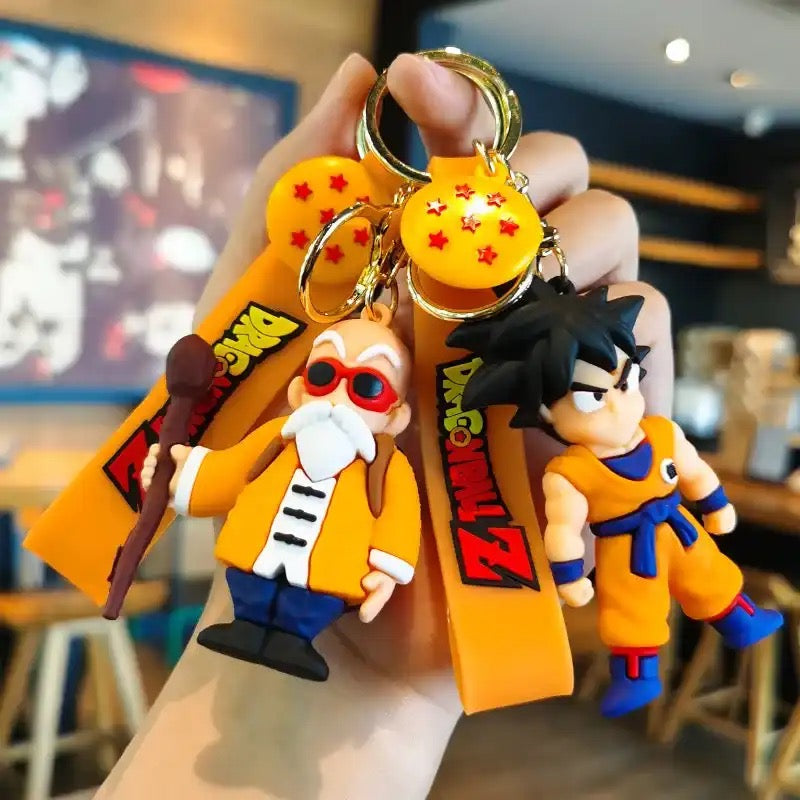 Gadgetshor Cute 3D Key Chain Dragon Ball Z Edition