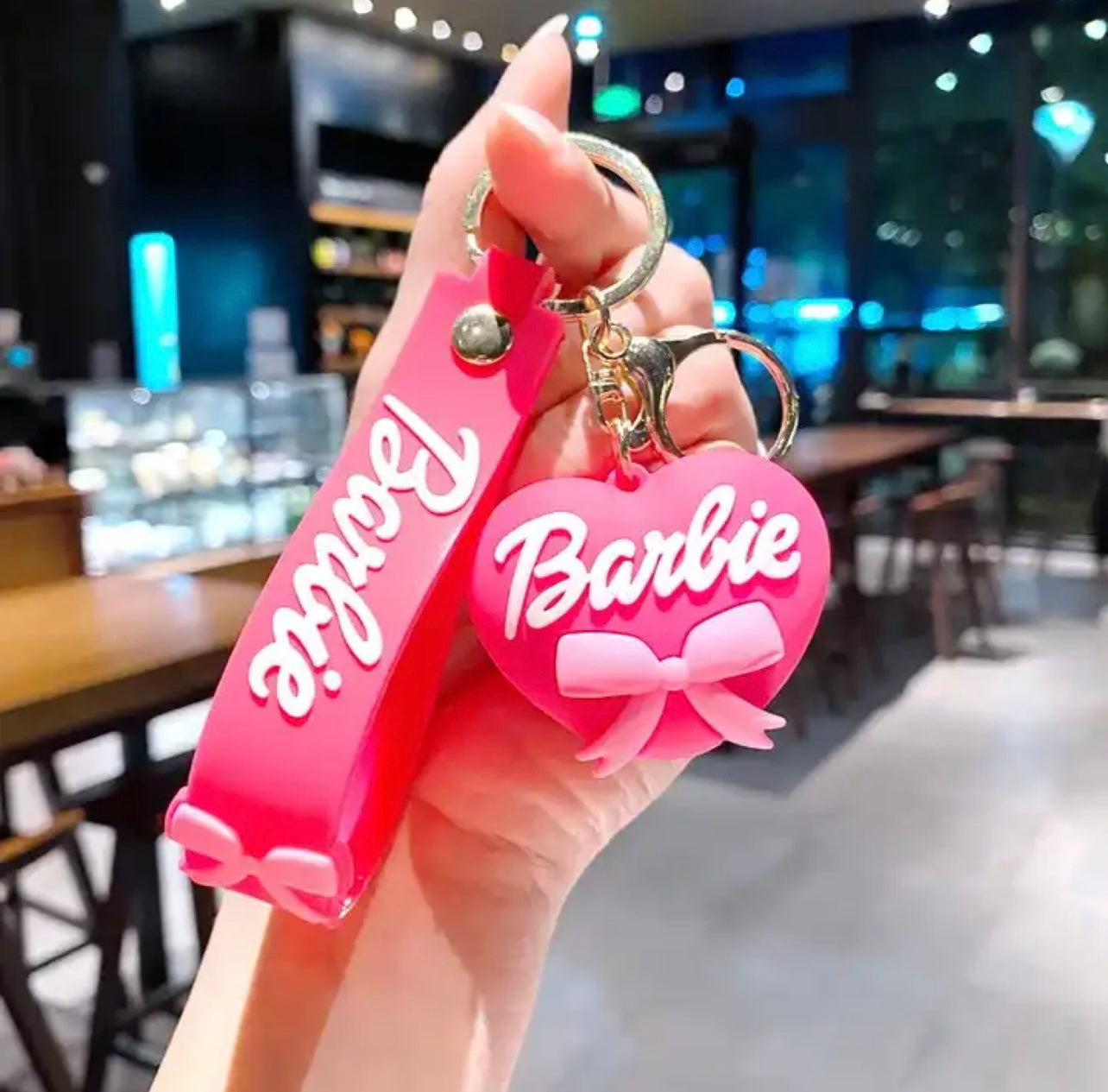 Gadgetshor Cute 3D Key Chain Barbie