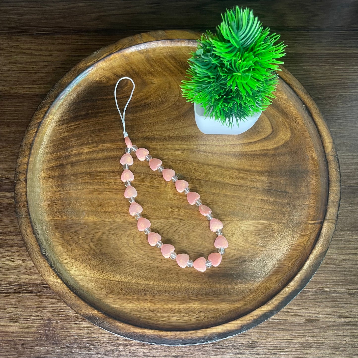 Gadgetshor Elegant Beaded Mobile Phone Charms