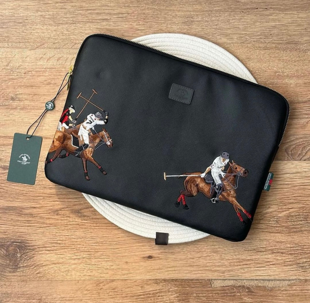Gadgetshor x Santabarbara Polo Racquet Laptop & Tablet Sleeve 13 inches