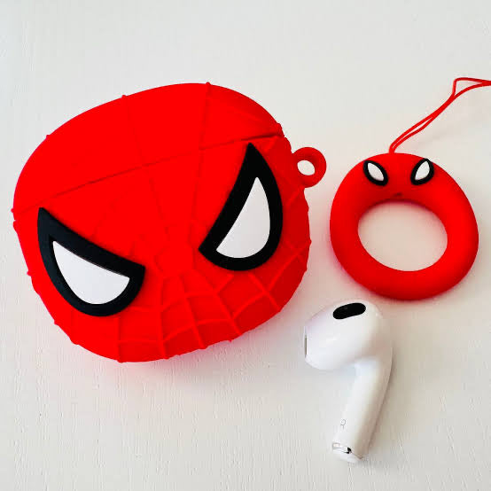 Gadgetshor 3D Silicone Airpods Case Marvel Series