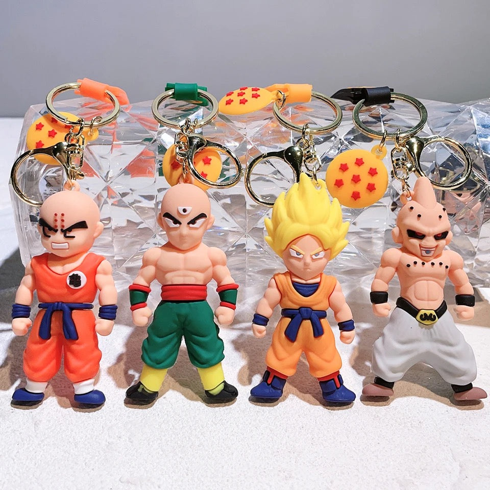 Gadgetshor Cute 3D Key Chain Dragon Ball Z Edition