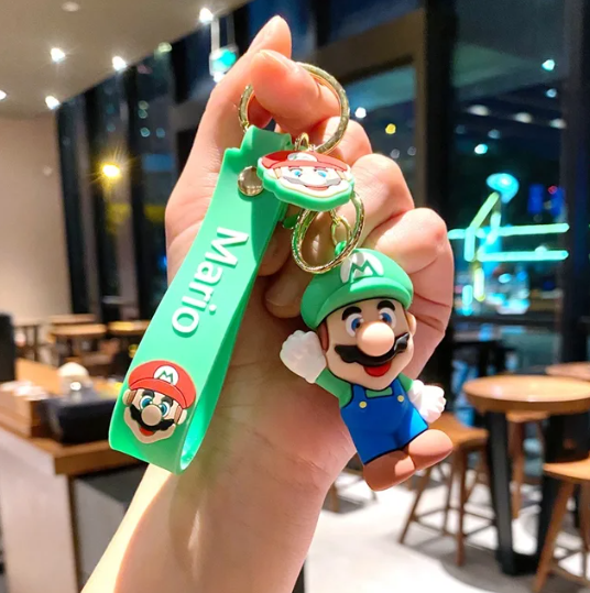 Gadgetshor Cute 3D Key Chain Mario