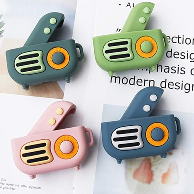Gadgetshor 3D Silicone Airpods Case Radio Series