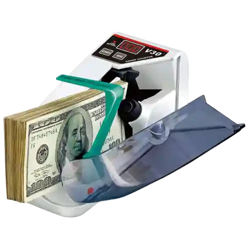 Gadgetshor Mini Note/Currency Bill Counter Machine Battery & Wire Operated