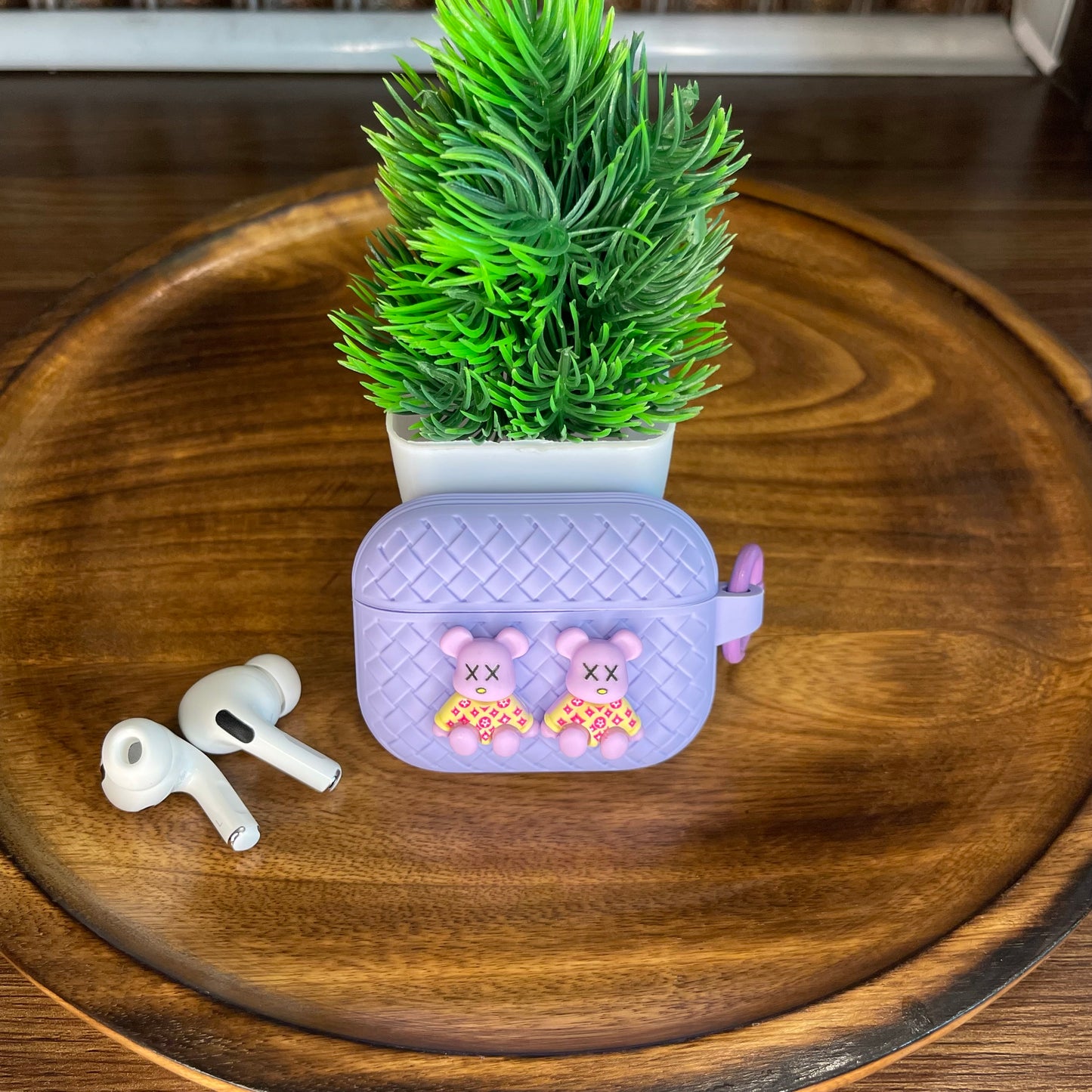 Gadgetshor 3D Silicone Dead Bear Airpods Case Series