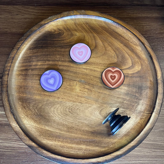 Gadgetshor Pop Mobile Holder Heart Pattern series