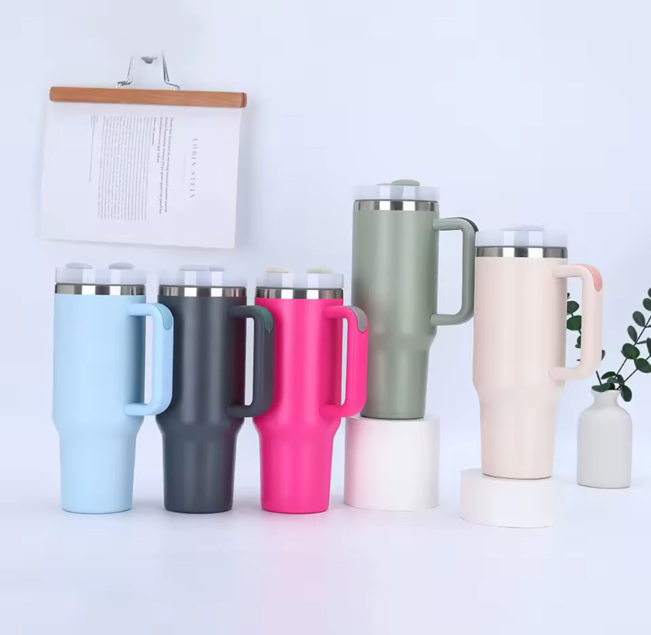 🧊 Gadgetshor 1200ml Insulated Water Tumbler 🥤 | Leak-Proof & Durable 💪 | Keeps Drinks Hot 🔥 & Cold ❄️ for Hours | Stainless Steel 💧
